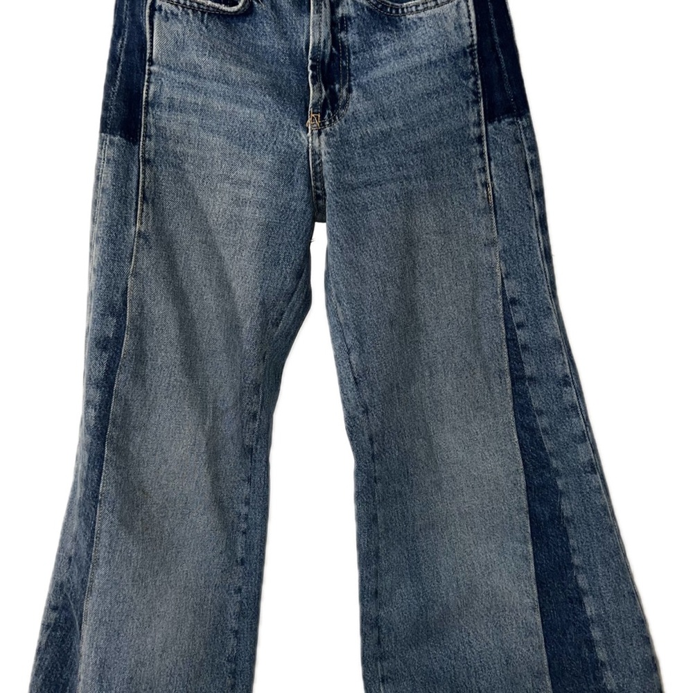 Women's Two-Tone Blue Jeans